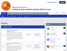 Tablet Screenshot of ocdforums.org